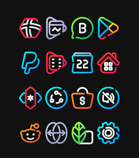 LineBula – Icon Pack screenshot