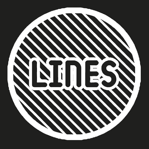 Lines Circle – White Icon Pack screenshot