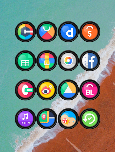 Minka Dark – Icon Pack screenshot
