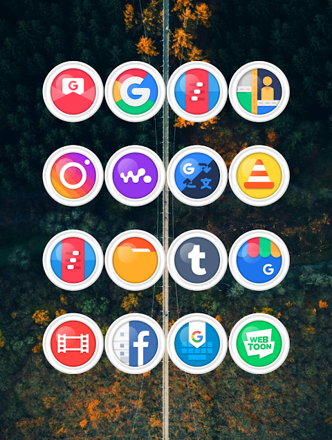 Belga Light – Icon Pack screenshot