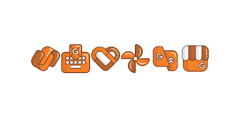 Carrot – Orange icon pack screenshot