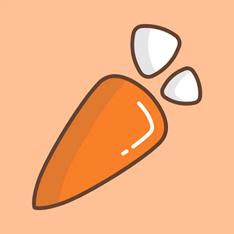 Carrot – Orange icon pack screenshot