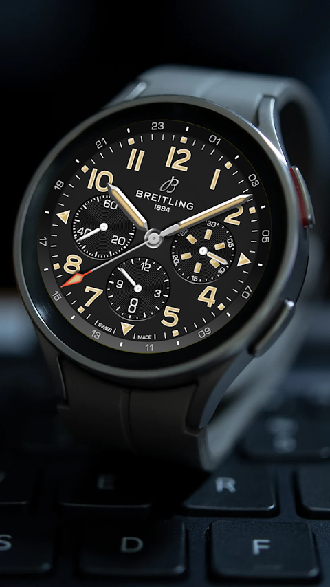 Breitling ClassicAVI WatchFace screenshot