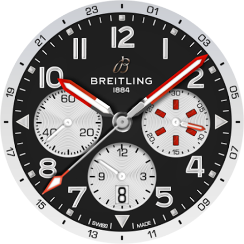 Breitling ClassicAVI WatchFace screenshot