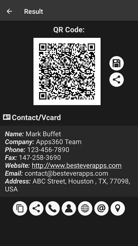 QR and Barcode Scanner PRO screenshot