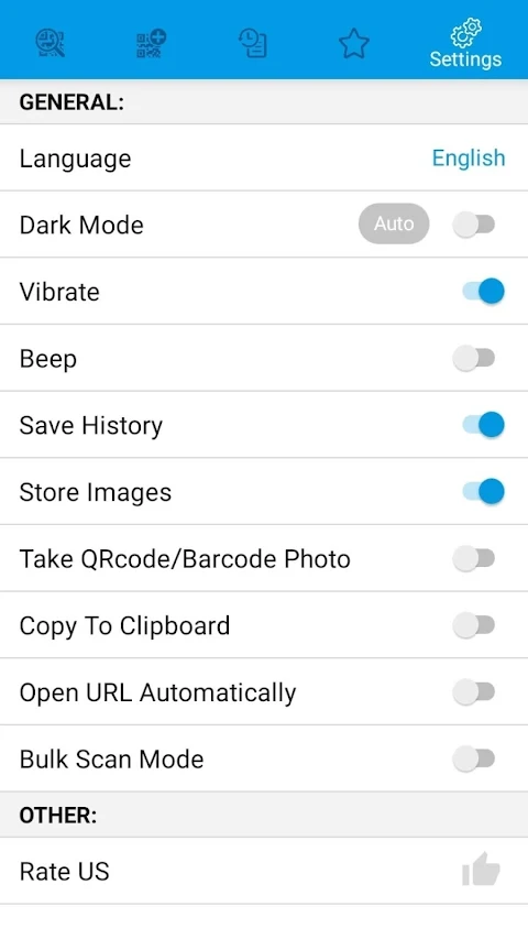 QR and Barcode Scanner PRO screenshot