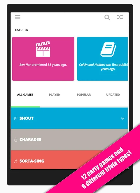 QuizBash – Party Games in Your screenshot