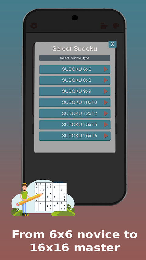 Sudoku Palextart screenshot