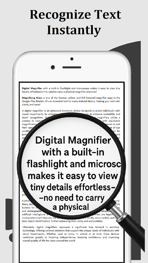 Magnifier Glass – Zoom Camera screenshot