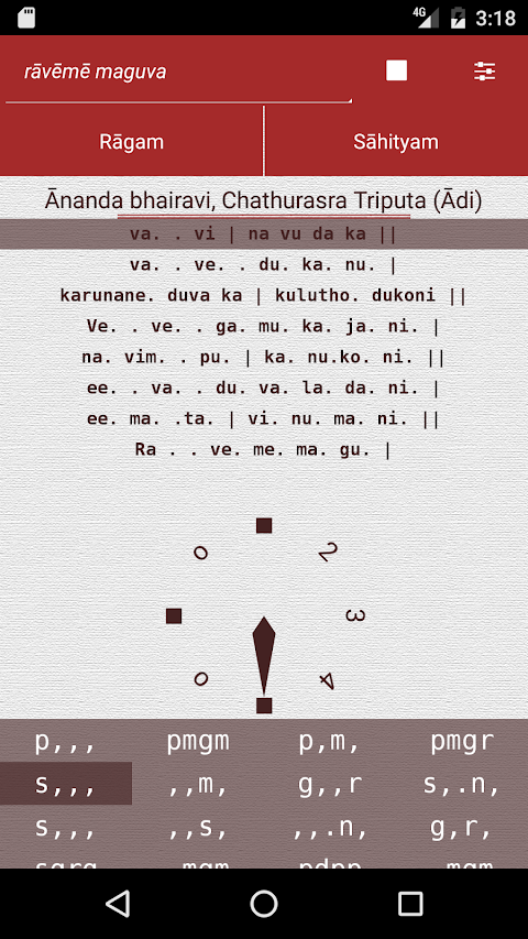 Shruthi Laya: Carnatic Aide screenshot