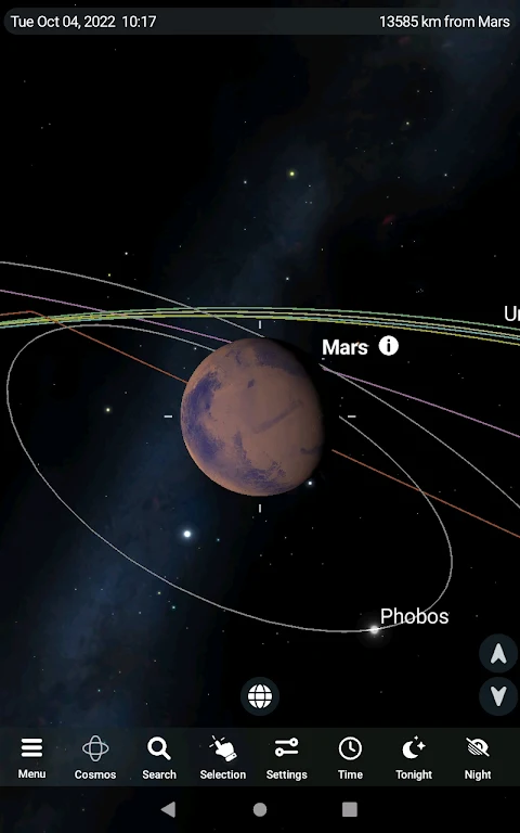 SkySafari Astronomy screenshot