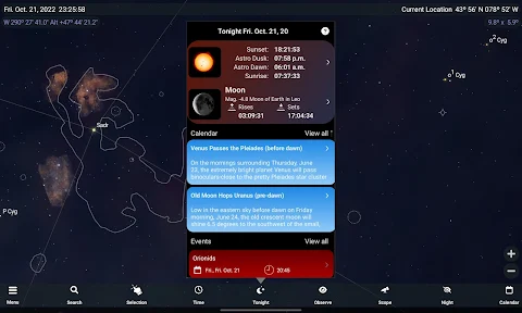 SkySafari Astronomy screenshot