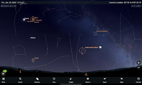 SkySafari 7 Plus screenshot