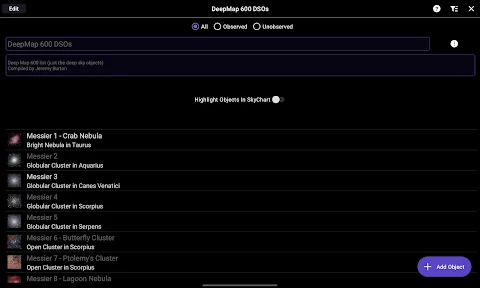 SkySafari 7 Plus screenshot