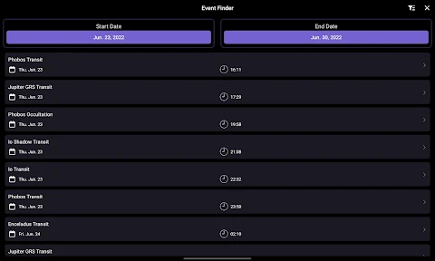 SkySafari 7 Plus screenshot