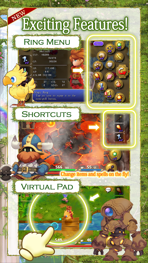 Adventures of Mana screenshot