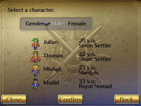 Romancing SaGa3 screenshot