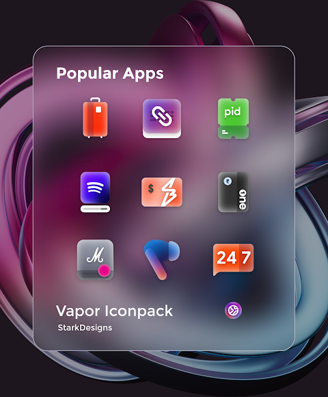 Vapor IconPack – Modern Icons screenshot