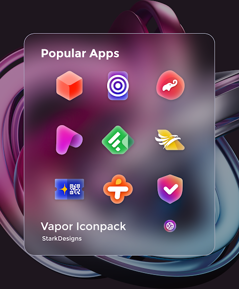 Vapor IconPack – Modern Icons screenshot