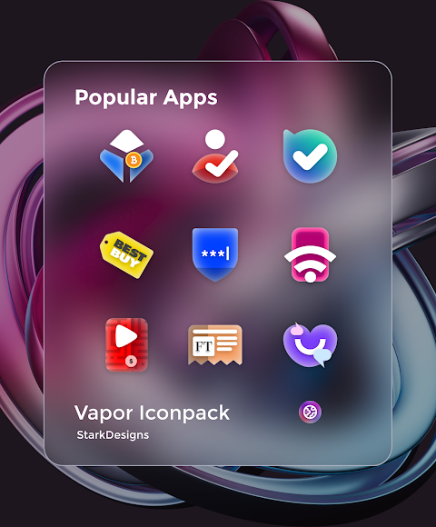 Vapor IconPack – Modern Icons screenshot