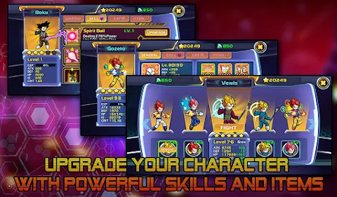 Stickman Warriors Dragon Hero screenshot