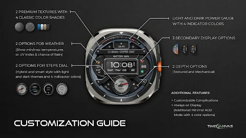 Venture Digital Watch Face screenshot