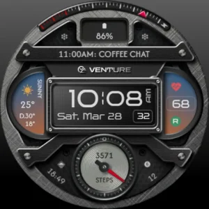 Venture Digital Watch Face