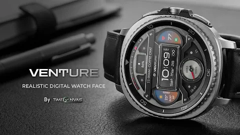 Venture Digital Watch Face screenshot