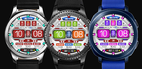 Digital Panel WS10 Watch Face screenshot