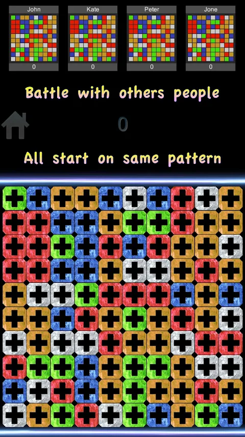 Tap and Popping Battle Puzzle screenshot