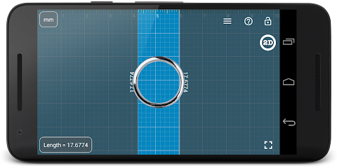 Millimeter Pro – screen ruler screenshot