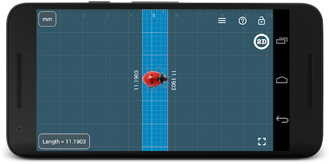 Millimeter Pro – screen ruler screenshot