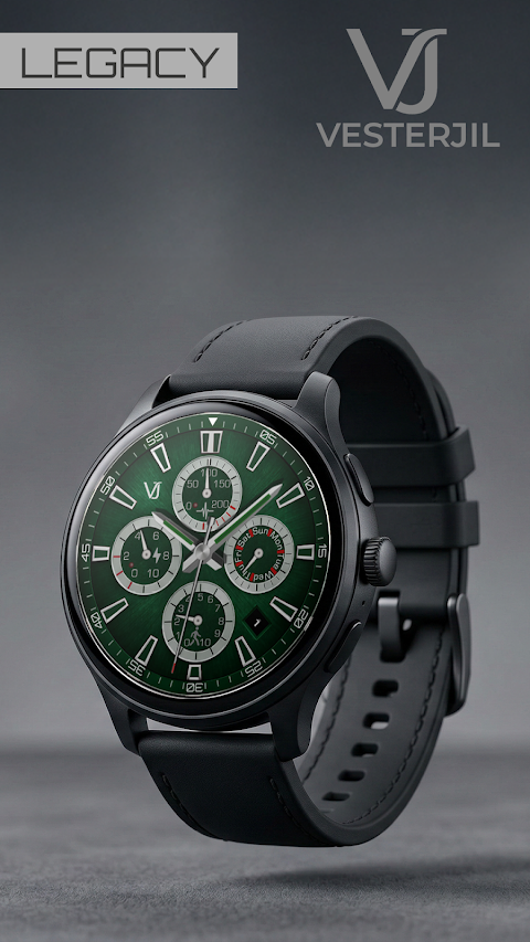 VJ-Legacy Analog Watch Face screenshot