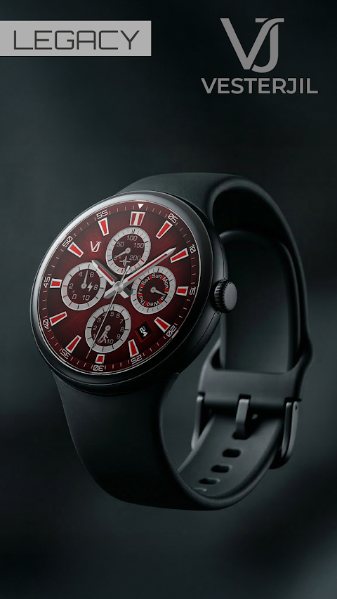 VJ-Legacy Analog Watch Face screenshot