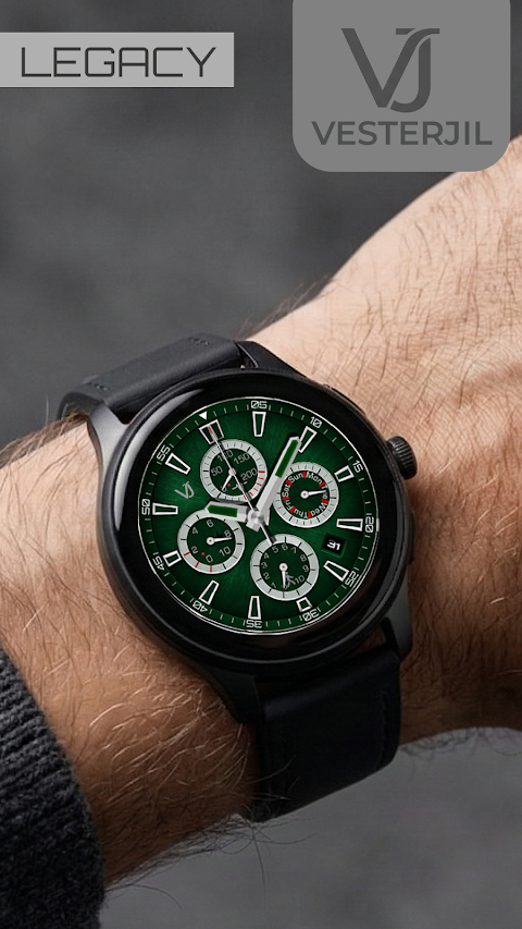 VJ-Legacy Analog Watch Face screenshot