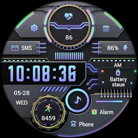 Dynamic Desktop ZKin Watch screenshot