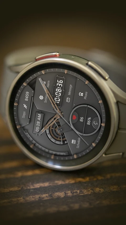 Mechanical Dark Gold ZKinWatch screenshot