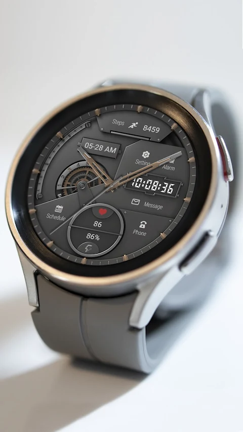 Mechanical Dark Gold ZKinWatch screenshot