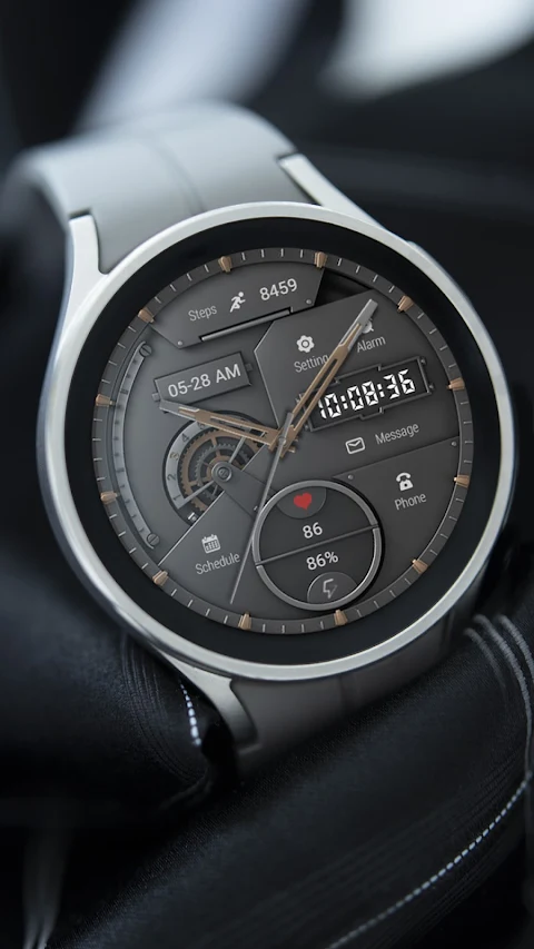 Mechanical Dark Gold ZKinWatch screenshot
