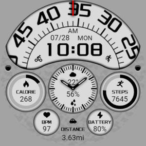 【Dynamic】Big Digit Turntable