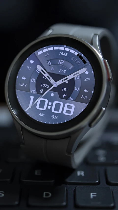 Business Blue Shadow ZKinWatch screenshot