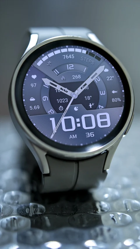 Business Blue Shadow ZKinWatch screenshot