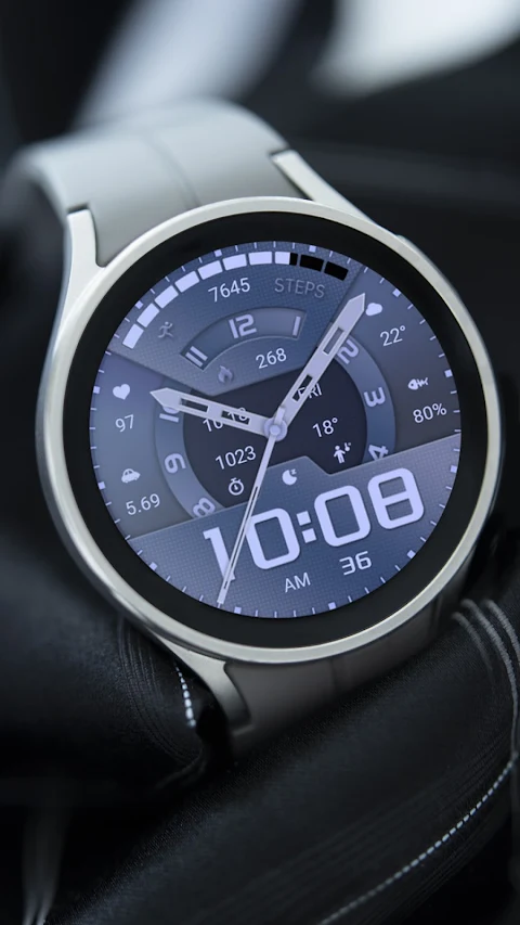 Business Blue Shadow ZKinWatch screenshot