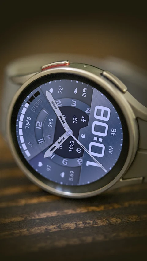 Business Blue Shadow ZKinWatch screenshot