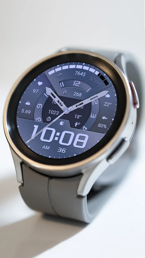 Business Blue Shadow ZKinWatch screenshot