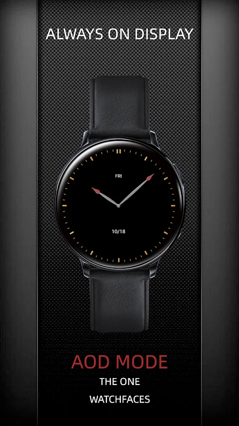 ZKin WatchFace Business Orange screenshot