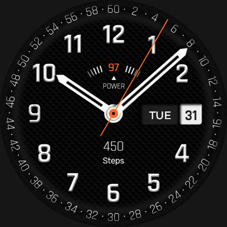 Climber Watch Face, WearOS screenshot