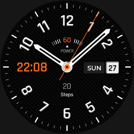 Climber Watch Face, WearOS screenshot
