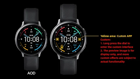 ZKin Watch Colored Arc Circle screenshot