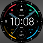 ZKin Watch Colored Arc Circle